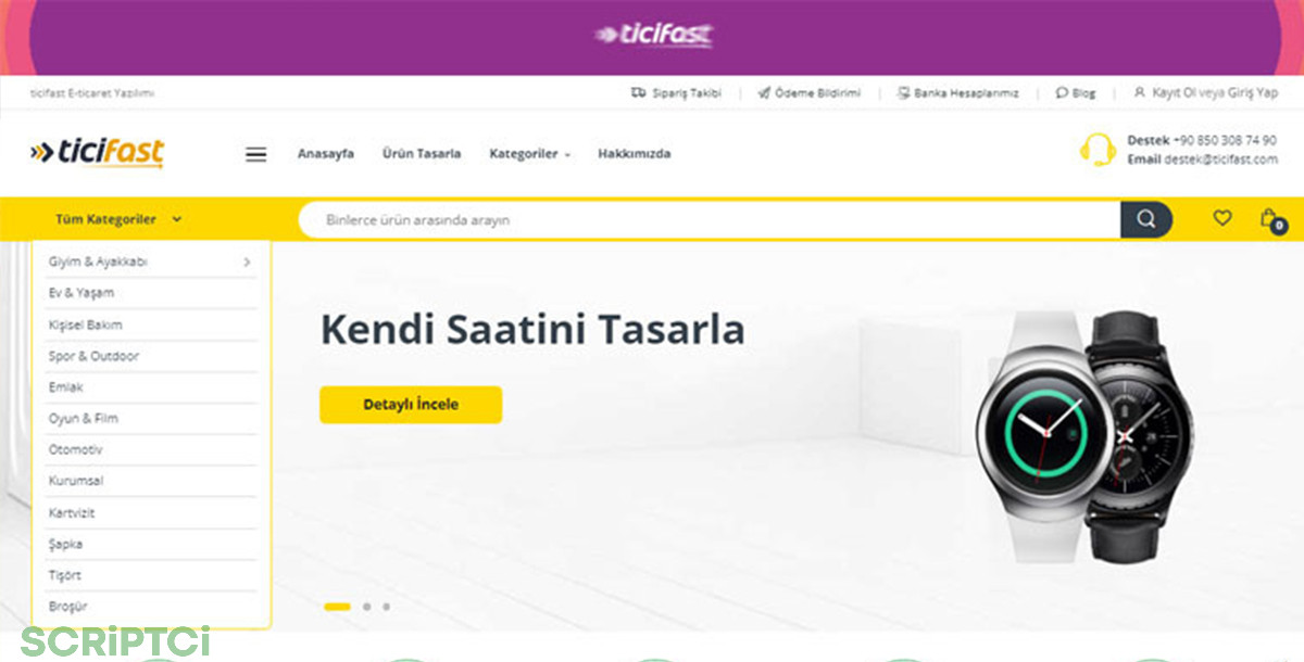 ScriptciV6 E-Ticaret ET06