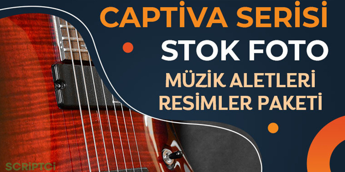 Captiva Serisi - Müzik Aletleri Resim Paketi