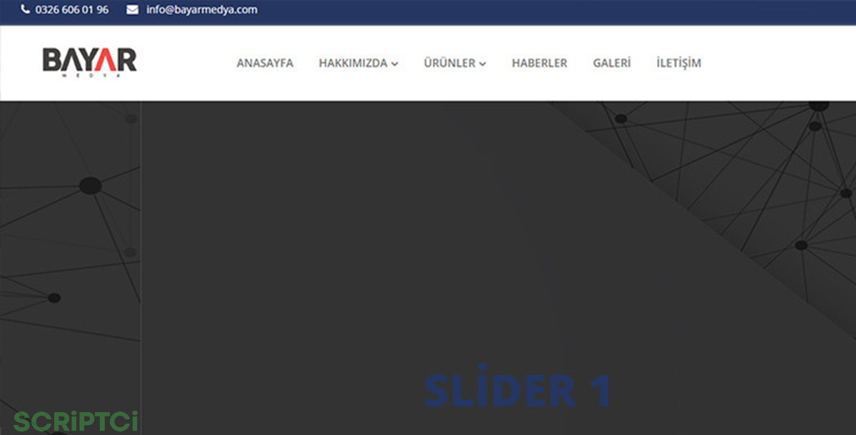 Kurumsal Firma Web Sitesi KF42