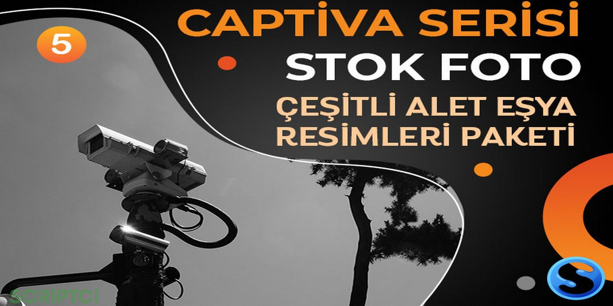 Captiva Serisi - Çeşitli Alet ve Eşya Resim Paketi 5