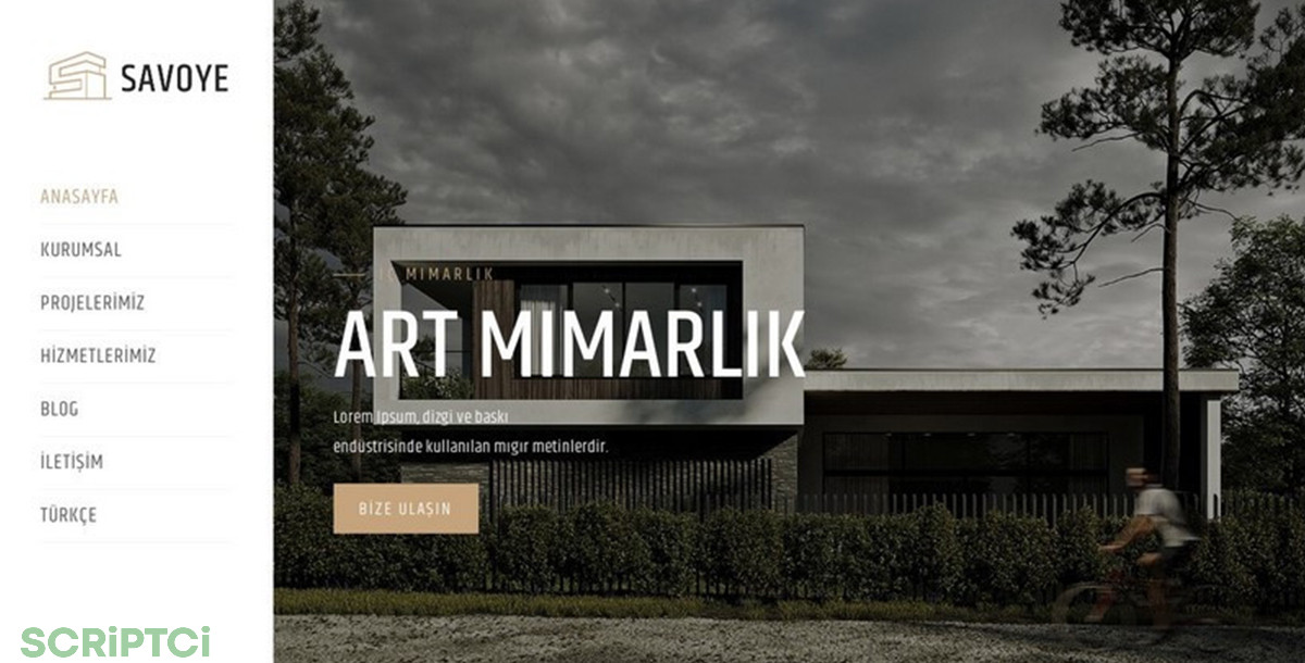 İnşaat ve Mimarlık Web Sitesi IM07