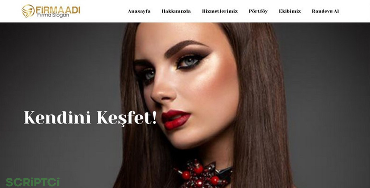 Güzellik Merkezi Web Sitesi GM10