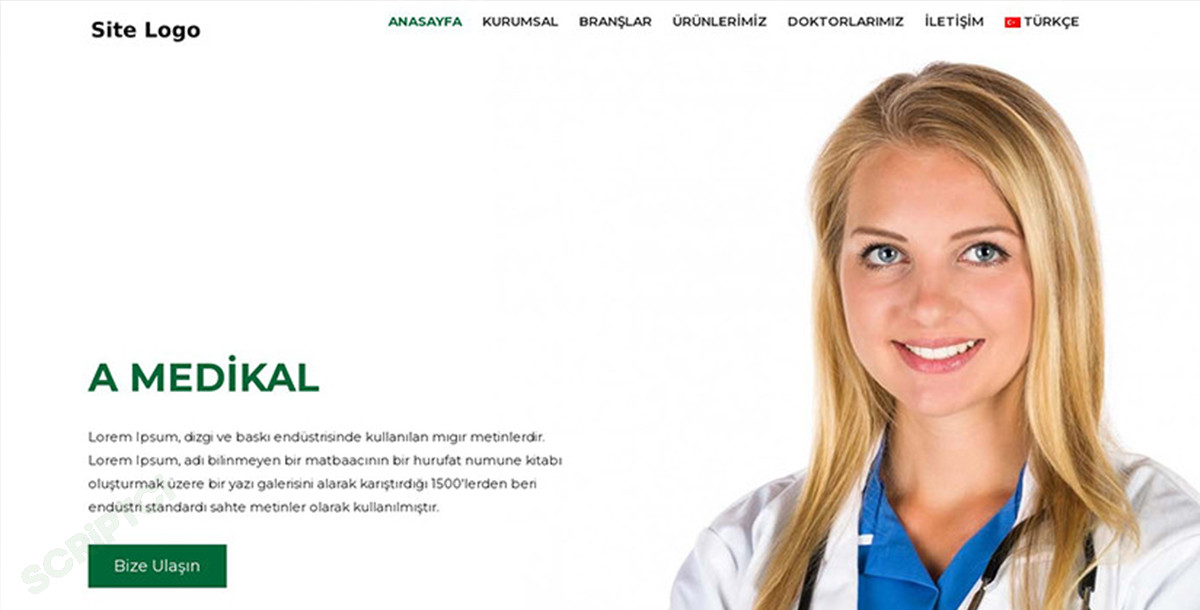 Medikal Web Sitesi M01