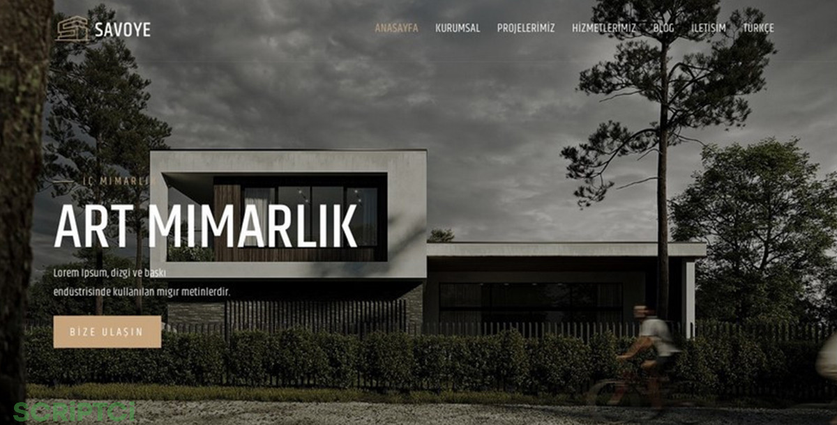 İnşaat ve Mimarlık Web Sitesi IM05