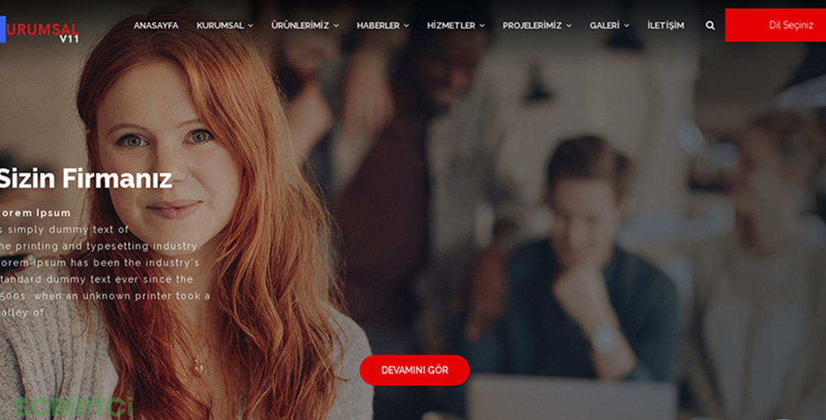 Kurumsal Firma Web Sitesi KF23