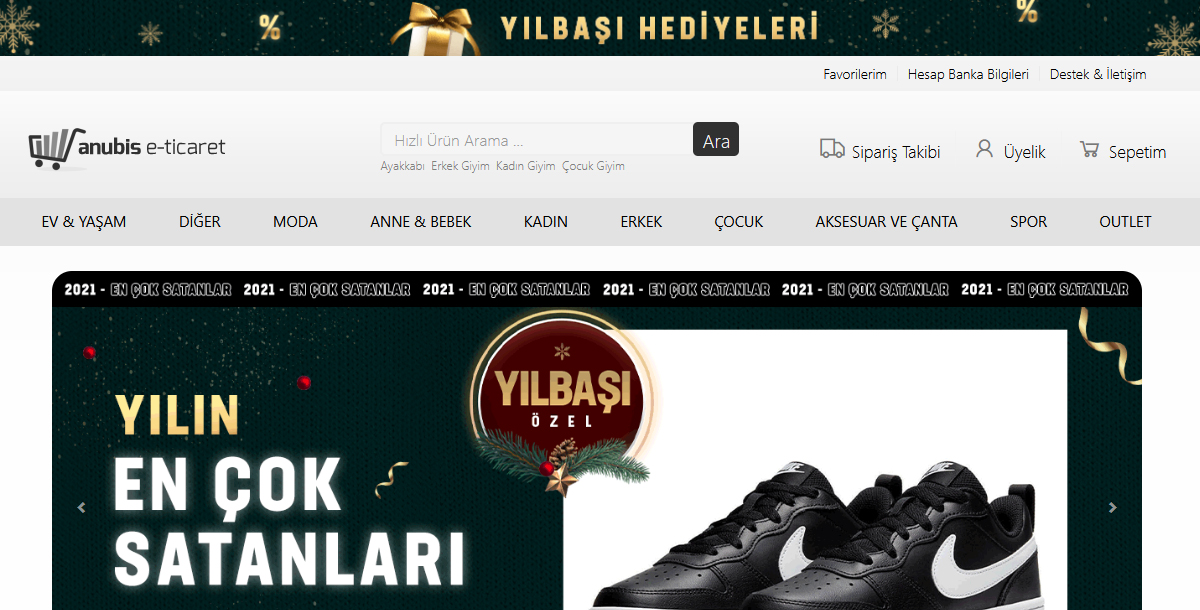 Anubis E-Ticaret ET10