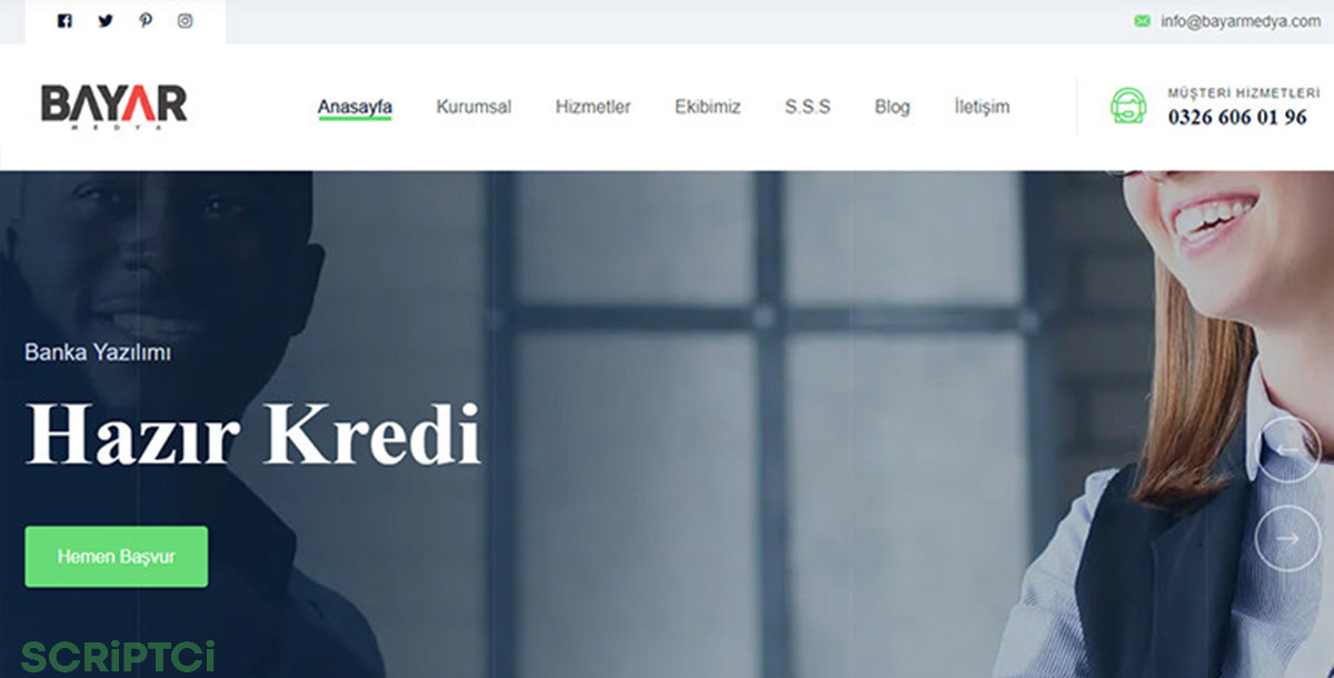 Banka Kredi Web Sitesi BK01