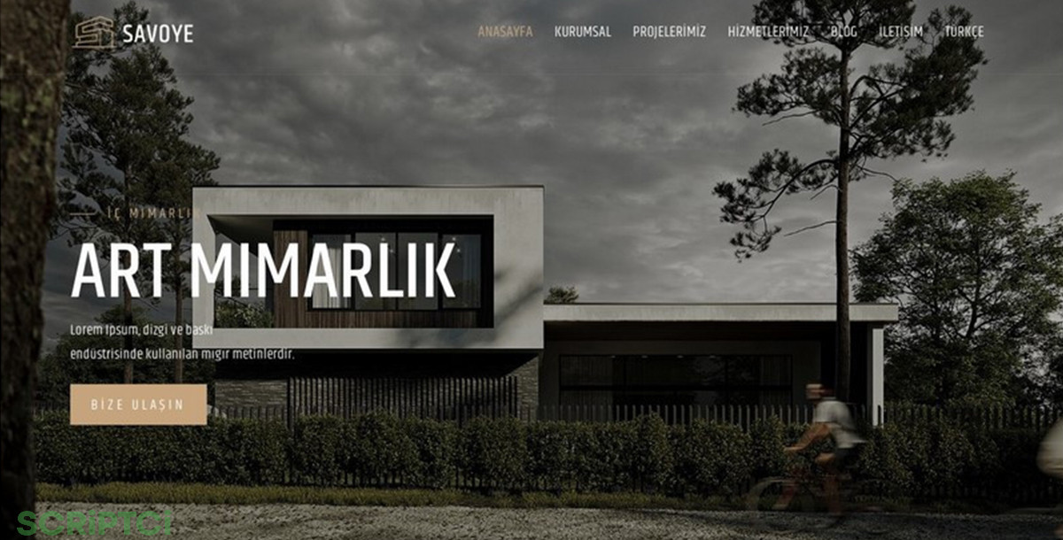 İnşaat ve Mimarlık Web Sitesi IM06