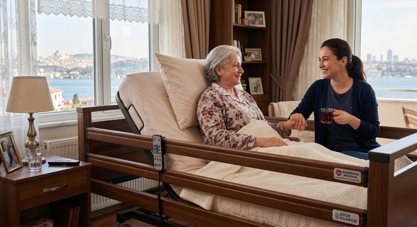 Geçici İyileşme Dönemlerinde Akıllı Çözüm: Kiralık Hasta Yatağı Seçerken Nelere Dikkat Edilmeli?