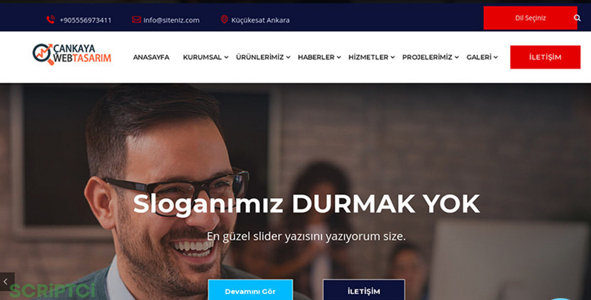 Kurumsal Firma Web Sitesi KF24