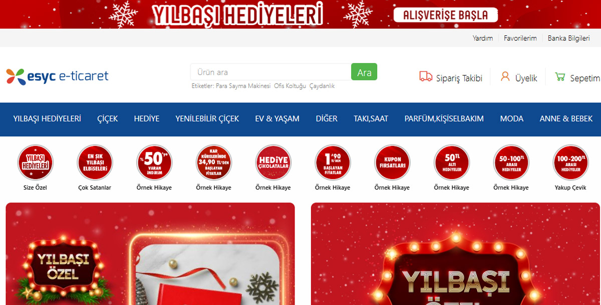 Esyc E-Ticaret Scripti ET13